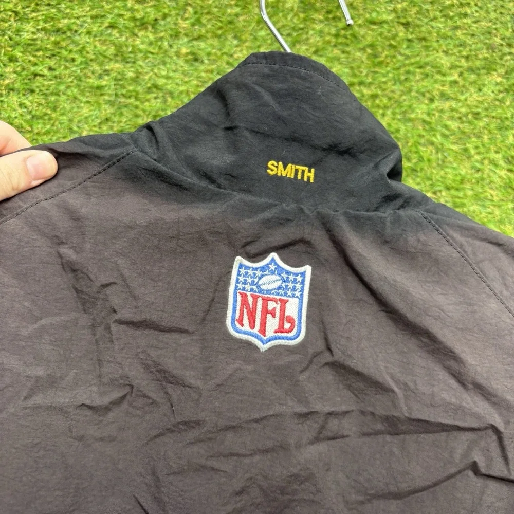Vintage Nike Jacksonville Jaguars Jacket Mens XL Vented Windbreaker Zip Faded